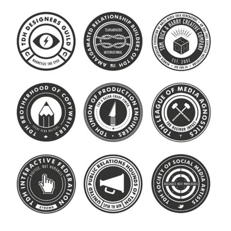 Round Logos 2 Logo Badge Logo Logo Branding Seal Logo Logo Stamp