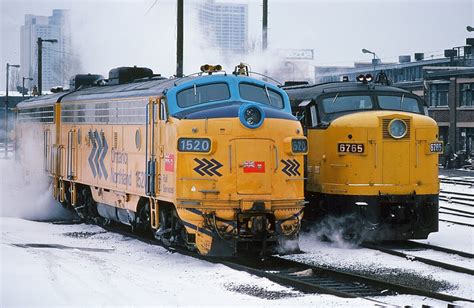 Railpicturesca Sdfourty Photo So Where Did Via Rail Get The Yellow