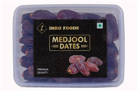 Imro Foods Original Medjool Dates Grade 1 Premium Fresh Medjool Dates