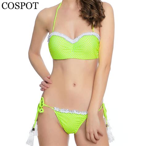 Cospot Bikinis 2019 Woman Swimwear Female Swimsuit Woman Swimsuits Low