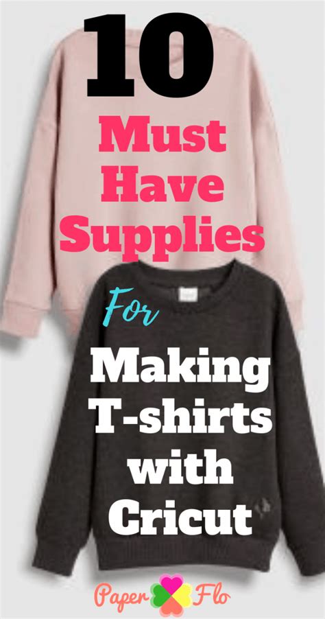 How To Make Shirts With Cricut10 Must Have Supplies