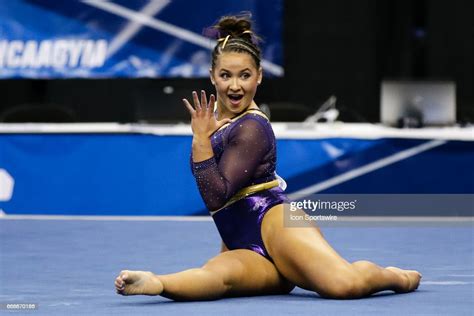 Lsus Sarah Finnegan Performs Her Floor Routine During The Ncaa News