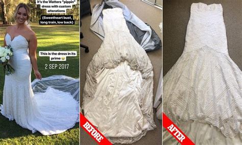 Bride Cleans Her Wedding Dress For 15 After Being Quoted 1000 Diy Wedding Dress Cleaning