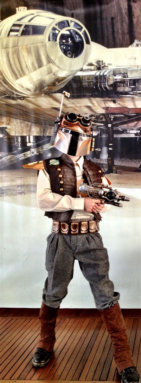 This Is The Completed Steampunk Boba Fett Costume I Made For My Son