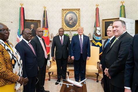 President uhuru kenyatta on wn network delivers the latest videos and editable pages for news & events, including entertainment, music, sports uhuru kenyatta was elected president of kenya under the national alliance (tna), which was part of the jubilee alliance with his running mate. President Trump Meets with the President of the Republic o ...