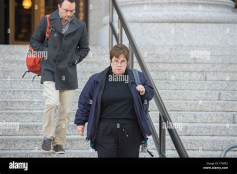 New York Ny Usa 25th Nov 2015 Judge Valerie Caproni Exits Federal