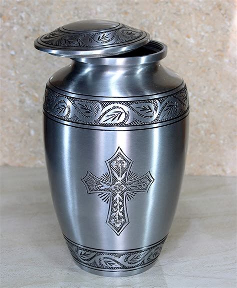 Esplanade Cremation Urn Decorative Urn Memorial Container Jar Pot Cremation Urns Full