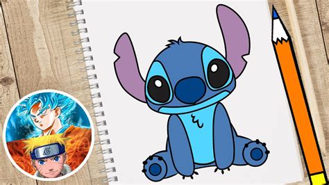 How To Draw Stitch Easy Step By Step Youtube