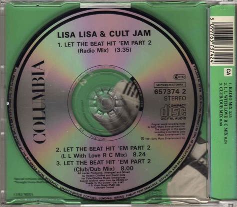 Lisa Lisa And Cult Jam Let The Beat Hit ‘em Part 2 Cdm Eurodance 90