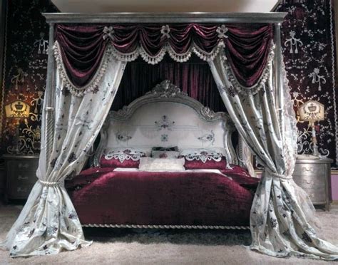 First Rate Gothic Canopy Bed Curtains That Will Blow Your Mind Luxury