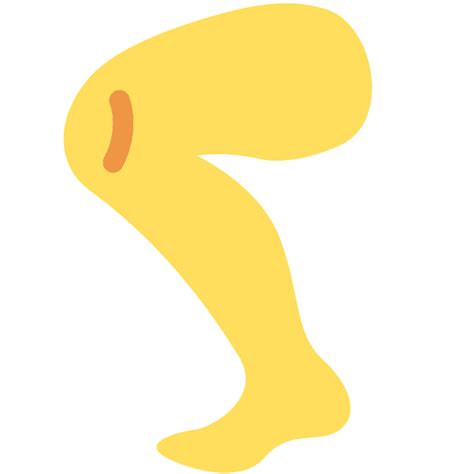 Leg Emoji Clipart Free Download Transparent Png Creazilla
