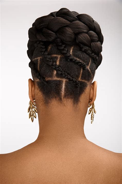This hairstyle is perfect for curly and voluminous hair which. Bridal updos for natural hair