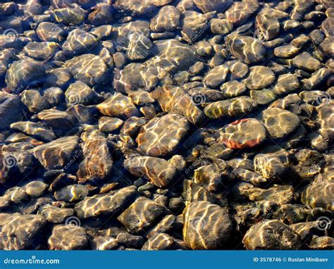 Beautiful Underwater Stones Stock Photo Image Of River Beauty 3578746