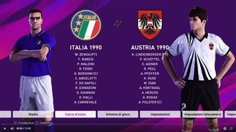 Encuentra este pin y muchos más en mundial 90, de aeren88 wm. eFootball PES 2020 Italy vs Austria - World Cup Italia '90 ...