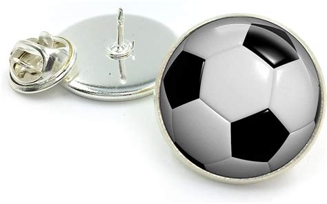 Butterfly N Beez Silver Plated Football Lapel Pins Badge Foot Ball