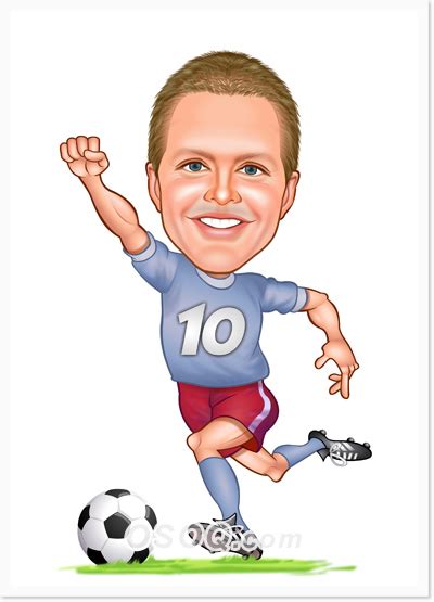Soccer Caricatures