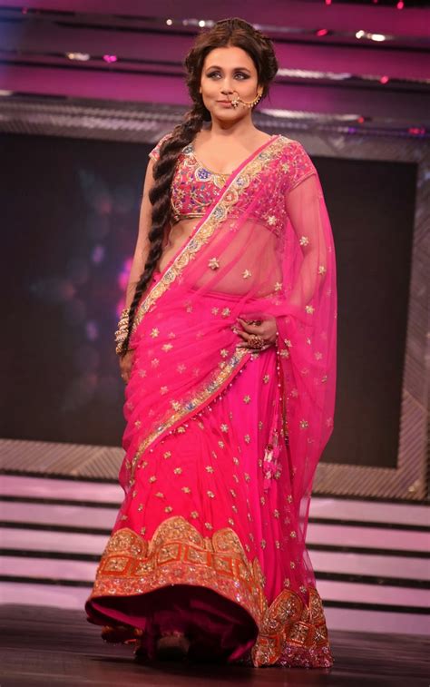 Rani Mukherjee Tranparent Saree Sexy Navel Show Hot Photoshoot