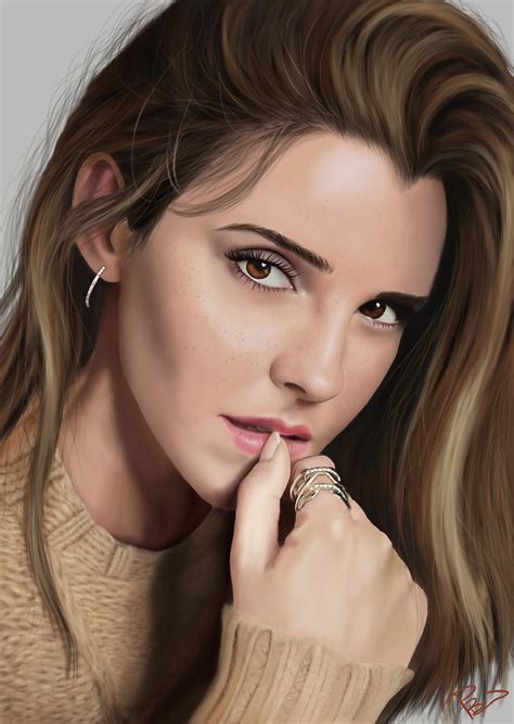 Magnavis Emma Watson Portrait Study