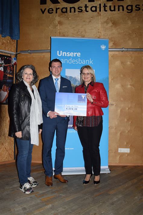 This reflects berlin hyp's membership of sfg's mutual support scheme as well as sfg's ownership of berlin hyp via its immediate parent landesbank berlin holding ag. Hypo Tirol Bank Wörgl-Kufstein spendete 1.000 Euro - Kufstein
