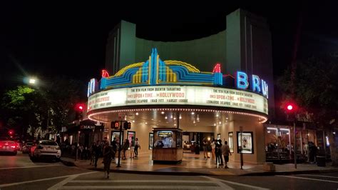 I watched Once Upon A Time In Hollywood at the Bruin Theater in Westwood (theater in the movie ...