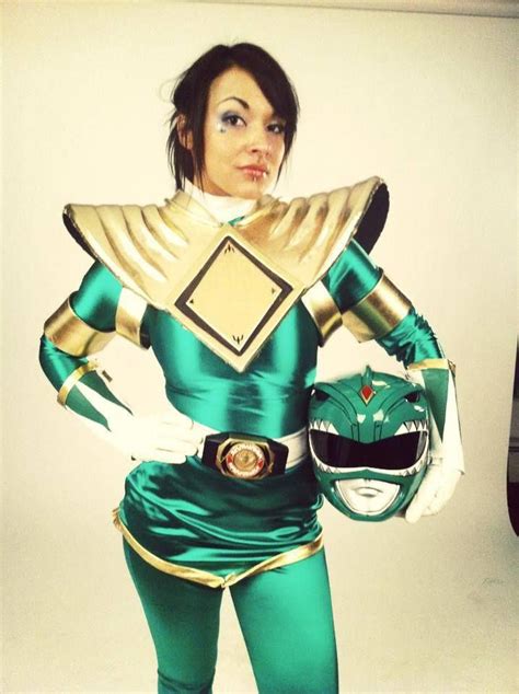Soni Aralynn Dragon Ranger Cosplay Green Power Ranger Green Ranger