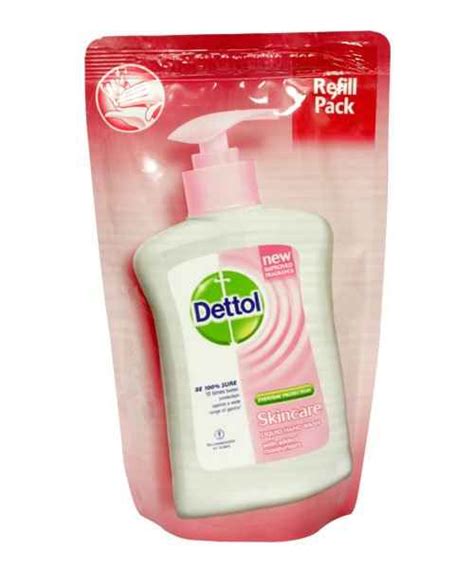 Foaming hand wash also delivers protection from germs while removes dirt effectively. DETTOL SKINCARE HAND WASH REFILL PACK 185ML ( DETTOL ...
