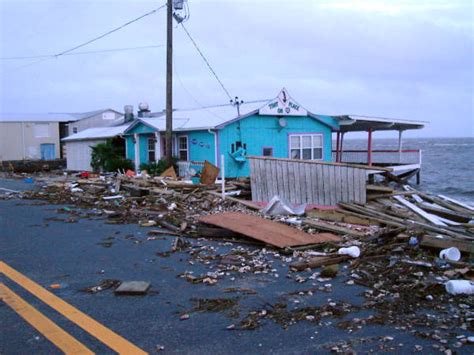 Florida Memory • Hurricane Dennis Debris With Damaged Structure In