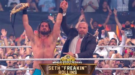 Seth Rollins Wins World Heavyweight Championship At Wwe Night Of
