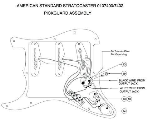 It shows the components of the circuit as simplified shapes, and the faculty and signal contacts together with the devices. fender american standard precision bass wiring diagram ...