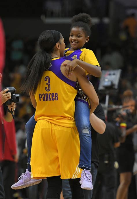 For Candace Parker Its A ‘package Deal With Her 11 Year Old Daughter