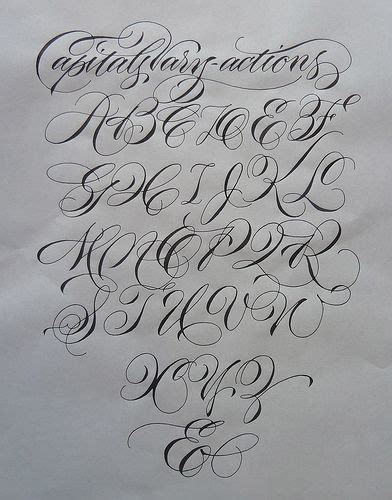 Calligraphy Pointed Pen Pointed Pen Vary Actions Love This Flow
