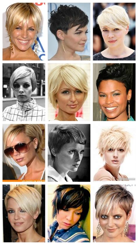 If it's less than 2.25 inches, your face is made for short hair, like the style lily collins (above) is totally working. A Few Words...On Short Hair