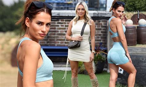 Towie Newcomer Nicole Bass Turns Heads In Skintight Gymwear For Filming