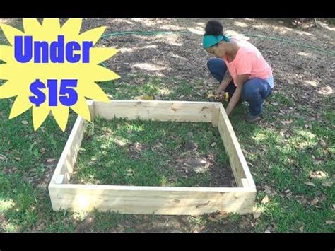You create raised garden beds by building a large container and filling it with soil, compost, and aerating materials. How to Build a Raised Garden Bed for Under $15! - YouTube