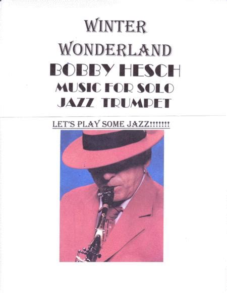 Winter Wonderland For Solo Jazz Trumpet Free Music Sheet