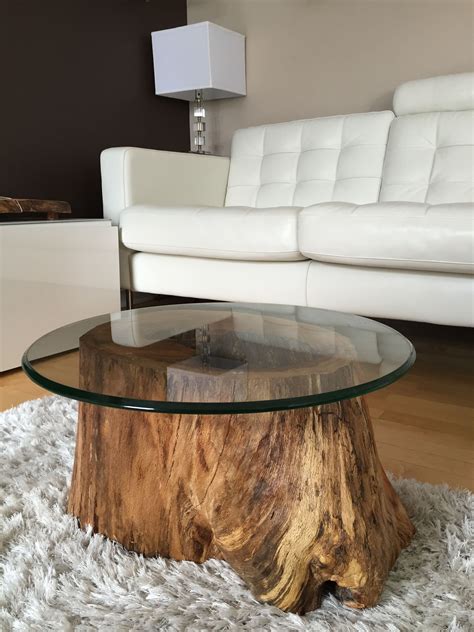 The table has a round shape and was handmade in italy by selecting fine solid wood, obtained from the innermost part of the tree trunk, the most precious and resistant one. Pin su Tree Stump Tables,Stump Side Tables, Root Coffee ...