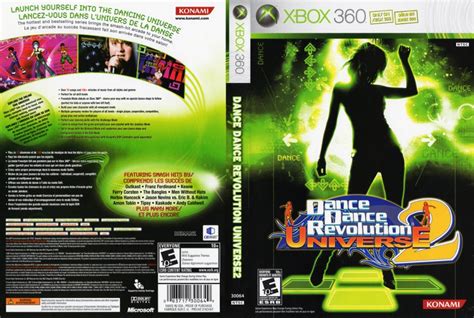 Dance Dance Revolution Universe 2 Xbox 360 Game Covers Dance Dance Revolution Universe 2 Dvd