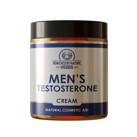 Men S Testosterone Cream Powered By Nature Herbs