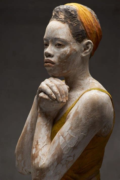 Bruno Walpoths Striking New Sculptures Sculpture Art Wood Sculpture