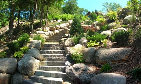Retaining Walls For A Steep Slope Landscaping Retaining Walls Rock