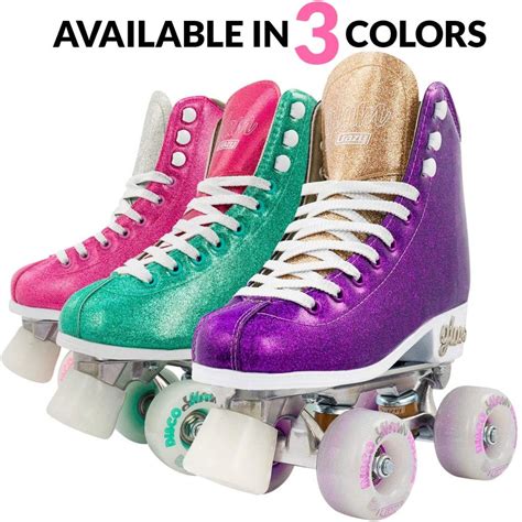 Crazy Skates Glam Roller Skates For Women And Girls River Roll