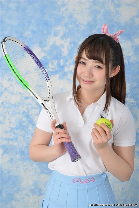 黑丝啦网提供 LOVEPOP Ayuna Niko あゆな虹恋 tennis ball and racket PPV最新套图本套图