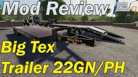 Mod Review Big Tex Trailer 22gnph Youtube
