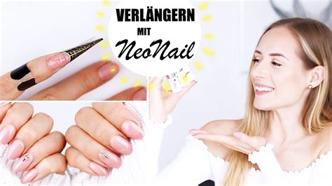 NÄGEL VERLÄNGERN mit UV Lack von NeoNail Nails Lalalunia YouTube