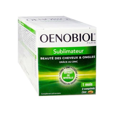 Oenobiol Sublimateur Cheveux Et Ongles 60 Comprimés