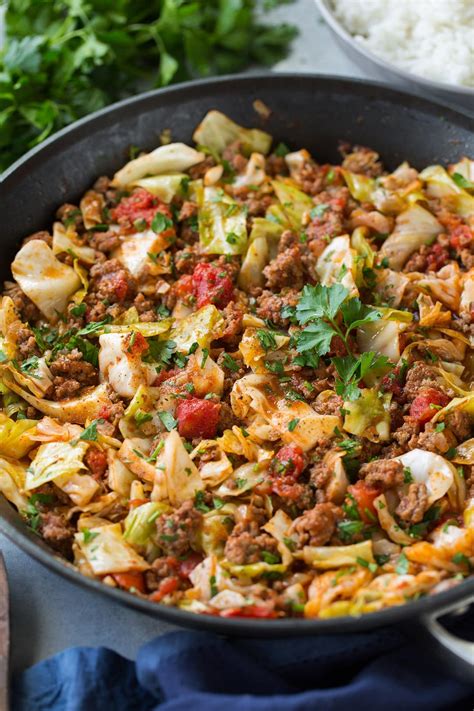 Unstuffed Cabbage Rolls Cooking Classy