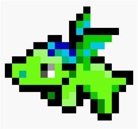 Pixel Art Dragon Simple Created With Pixel Art Maker