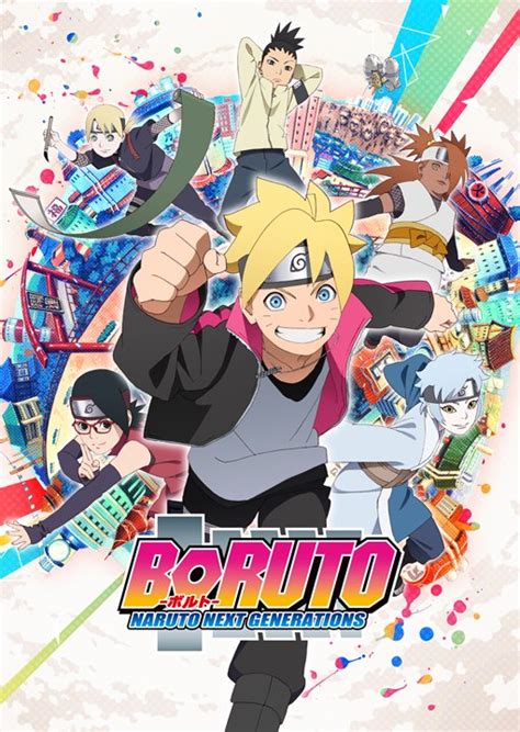 Boruto Naruto Next Generations New Visual Art Showcases Main Characters