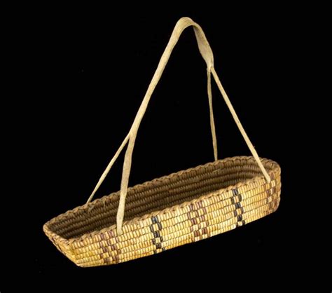 Lot A Chilcotin Woven Carrying Basket 2 12 X 13 12 X 4 12 In 6