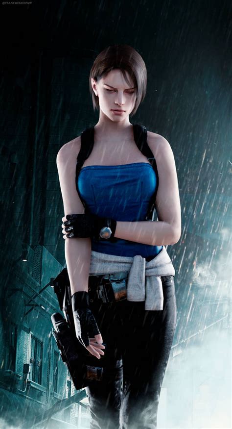 Jill Valentine Resident Evil 3 Remake By Frankalcantara On